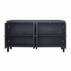 4-Door Wooden Sideboard Buffet Cabinet