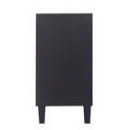 4-Door Wooden Sideboard Buffet Cabinet