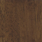 HomePop Chaise de salle à manger en bois rembourrée à dossier ouvert – Lot de 2