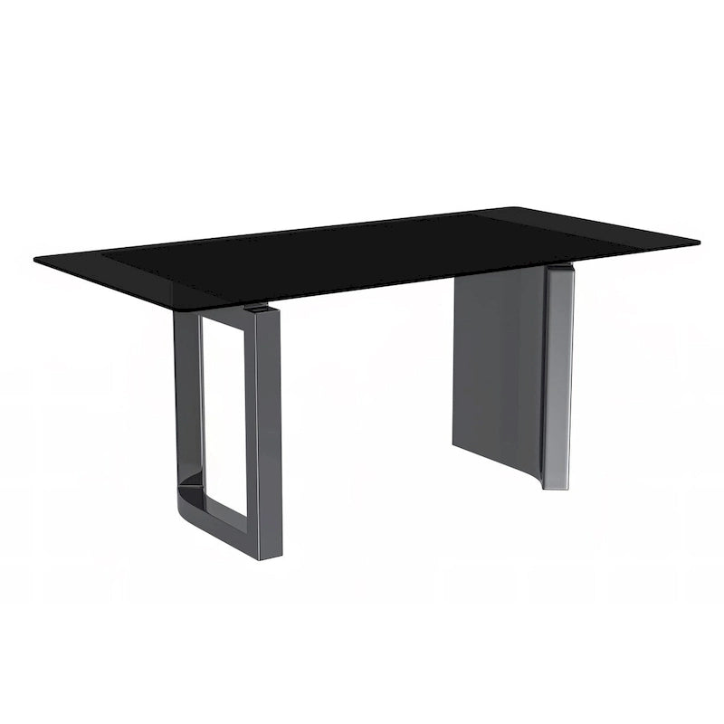 Astra Series Dining Table with Sintered Stone/Glass Top