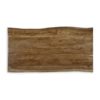 Signature Design by Ashley Fortmaine Brown/Black Dining Table - 72.25 W x 38.63 D x 30.63 H