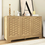 Coffee Bar Cabinet Buffet Sideboard with Drawer and Adjustable Shelf