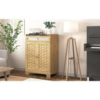 Coffee Bar Cabinet Buffet Sideboard with Drawer and Adjustable Shelf