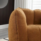 Roomfitters Soft Bean Bag Chair with High Resilient Foam Chips for Living Room