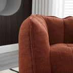 Roomfitters Soft Bean Bag Chair with High Resilient Foam Chips for Living Room