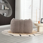 Roomfitters Soft Bean Bag Chair with High Resilient Foam Chips for Living Room