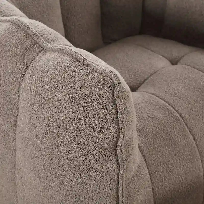 Roomfitters Soft Bean Bag Chair with High Resilient Foam Chips for Living Room