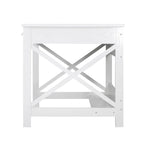Saint Birch Alaska 59,5 Bureau d'écriture de style « farmhouse » moderne avec deux tiroirs