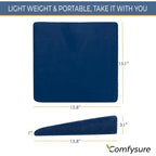 Coussin de siège de voiture ComfySure - Mousse à mémoire de forme ferme - Soulagement de la douleur
