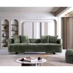 Manhattan Comfort 112" Verandah Modern Chenille Upholstered XL Sofa