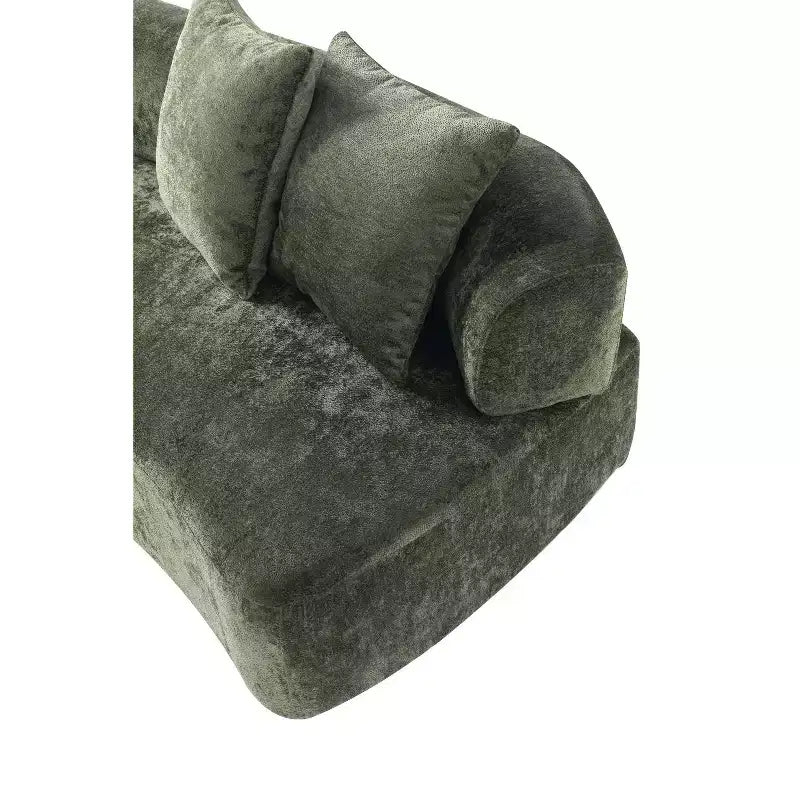 Manhattan Comfort 112" Verandah Modern Chenille Upholstered XL Sofa