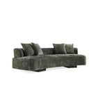Manhattan Comfort 112" Verandah Modern Chenille Upholstered XL Sofa