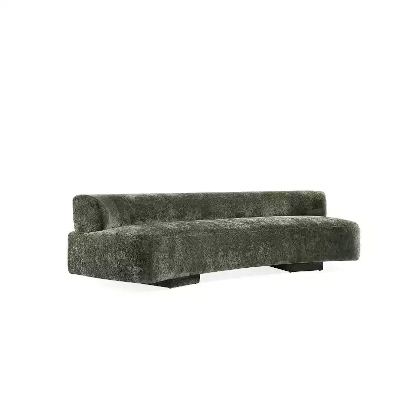 Manhattan Comfort 112" Verandah Modern Chenille Upholstered XL Sofa