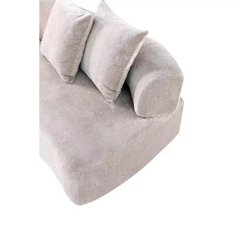 Manhattan Comfort 112" Verandah Modern Chenille Upholstered XL Sofa
