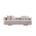 Manhattan Comfort 112" Verandah Modern Chenille Upholstered XL Sofa