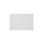 White Wall Mounted Floating TV Stand with 16-Color LED Lights for 65 Inch TV