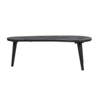 Tables basses gigognes oblongues en bois - 43,0L x 21,0l x 15,0H