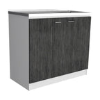 Brookeline Rectangle 2-Door Utility Sink and Cabinet