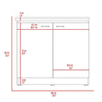 Brookeline Rectangle 2-Door Utility Sink and Cabinet