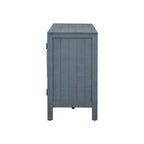 Wood Storage Cabinet Sideboard with Adjustable Shelves and 3 Doors