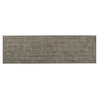 Wood Storage Cabinet Sideboard with Adjustable Shelves and 3 Doors