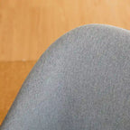 Glitzhome Lot de 4 Fauteuils de Salle à Manger d'Appoint en Similicuir Cousu de Style Mid-Century