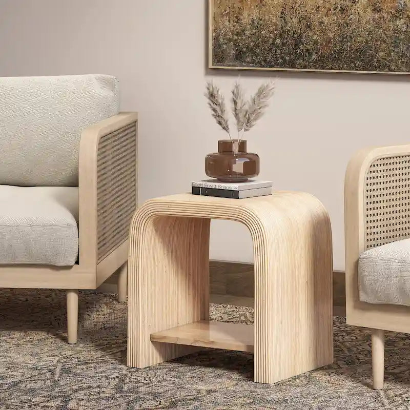 Kyran Rattan Coffee Table & Side/End Table