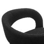 Pinnacle Boucle Chaises de salle à manger rembourrées — Lot de deux
