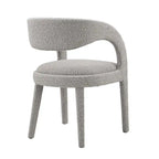 Pinnacle Boucle Chaises de salle à manger rembourrées — Lot de deux