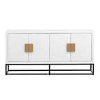 Modern Sideboard with Unique Support Legs and Adjustable Shelves
