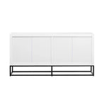 Modern Sideboard with Unique Support Legs and Adjustable Shelves