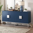 Modern Sideboard with Unique Support Legs and Adjustable Shelves