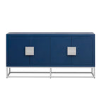 Modern Sideboard with Unique Support Legs and Adjustable Shelves