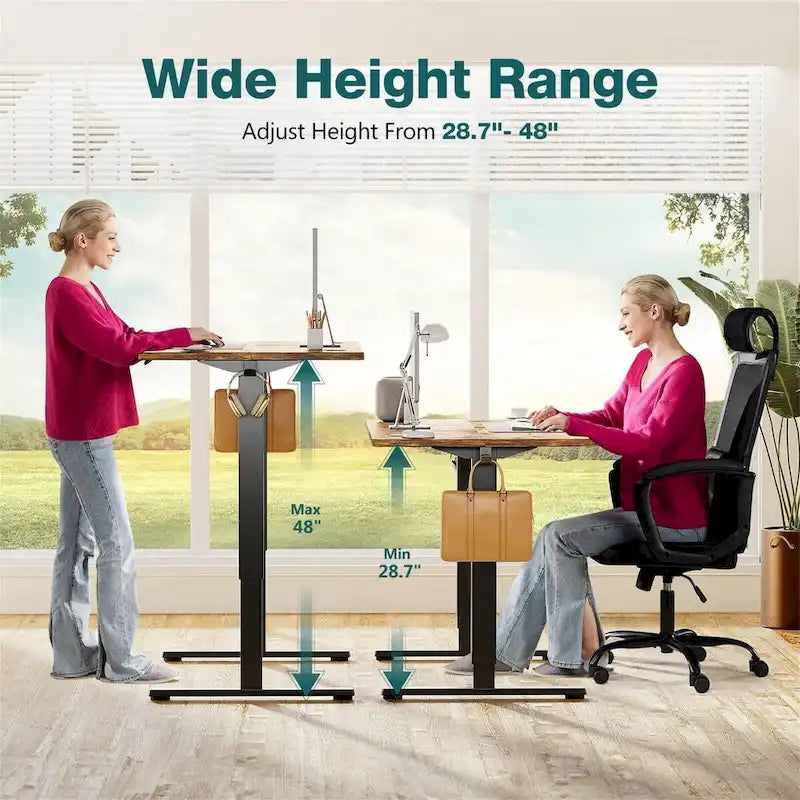 Bureau réglable en hauteur