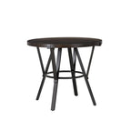 Cassidy Charcoal Wooden 5-Piece Counter Height Dining Set with 4 Stools