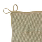 Reversible Chenille Rocking Chair Cushion Set