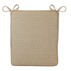 Reversible Chenille Rocking Chair Cushion Set