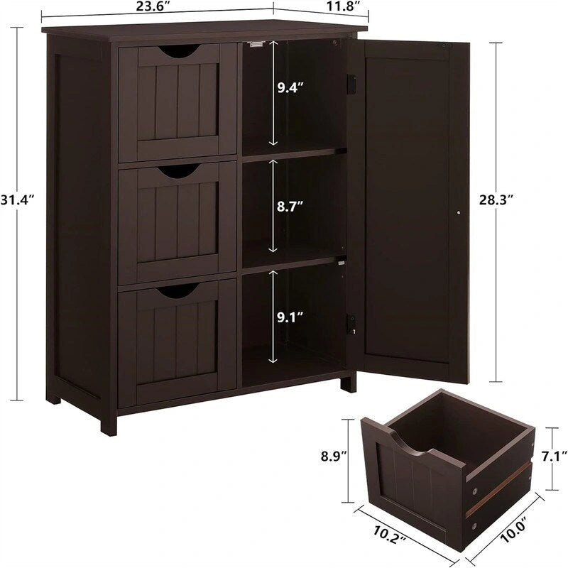 Bathroom Floor Cabinet