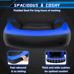 Ergonomic Office Chair with Lumbar Support Height Adjustable Rolling Desk Chairs with Flip-up Armrests