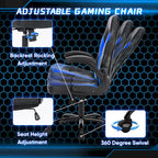 Ergonomic Office Chair with Lumbar Support Height Adjustable Rolling Desk Chairs with Flip-up Armrests