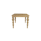 Ava 72 Carved Solid Wood Dining Table - 72 W