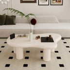 Wood Cloud Shaped Coffee Table for Living Room
