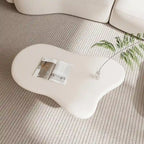 Wood Cloud Shaped Coffee Table for Living Room