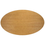 Owyn 79-inch Oval Wood Dining Table - Natural - 79Wx46Dx30H