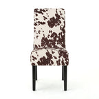 Pertica Patterned Upholstered Dining Chairs (Set of 4) by Christopher Knight Home