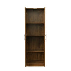 High Wardrobe/Armoires with 3 Shelves