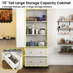 70  Tall Kitchen Pantry Storage Cabine