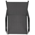 4 Pack Outdoor Barstools with Flex Comfort Material - Patio Stool