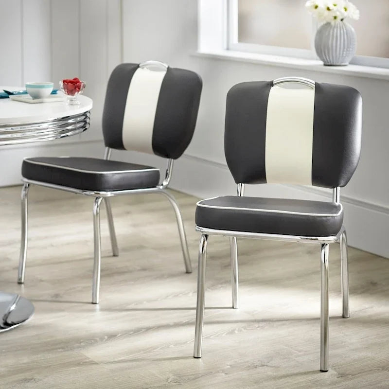 Ensemble de salle à manger rétro 5 pièces Raleigh Simple Living