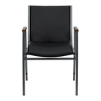 Heavy Duty Stack Chair with Arms - 21D x 21W x 31H